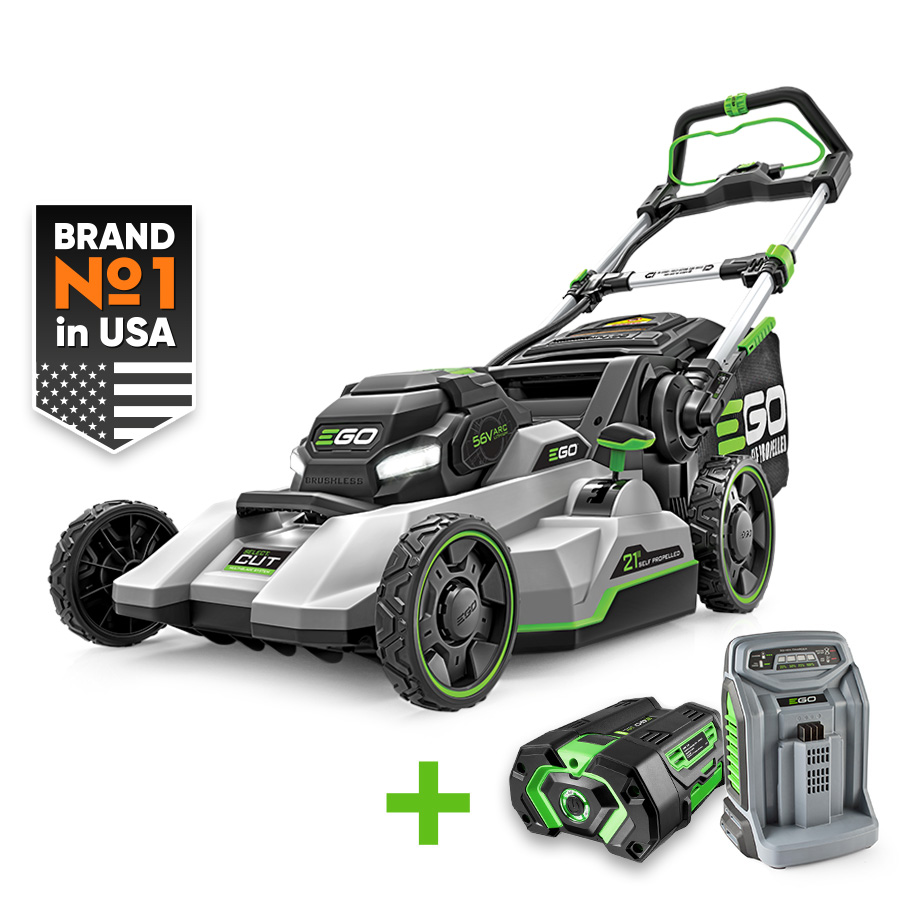 STIHL LM2135E-SP Газонокосилка аккумуляторная EGO (BA4200T+CH5500E) 0500019007, Газонокосилки аккумуляторные Штиль