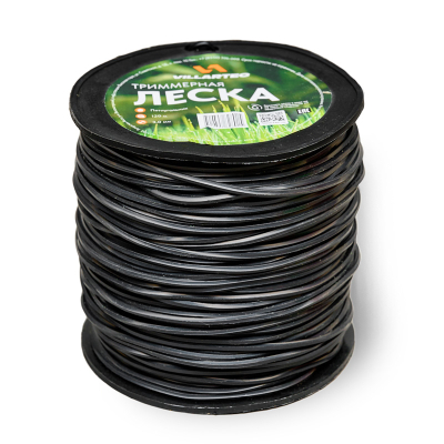 Cтруна триммерная пятиуг. сечения  3,0 мм х 120 м  VILLARTEC