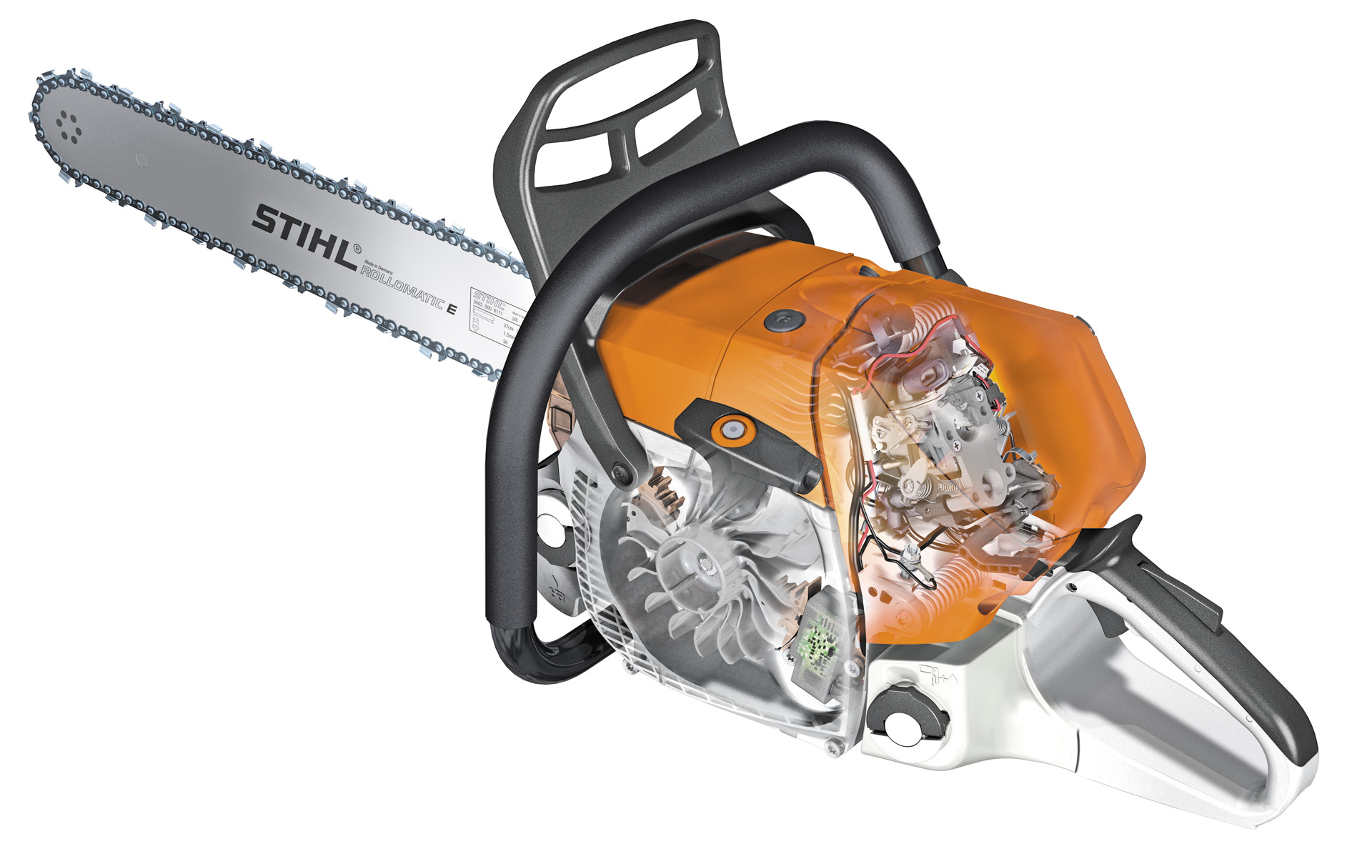 Система STIHL M-Tronic: Интеллектуальное управление двигателем для оптимальной производительности