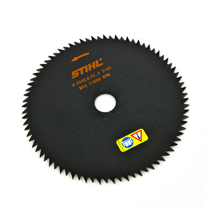 STIHL Диск с остроугольн.зубьями 200мм - 80z, FS 87-130 41127134201, Диски пильные, ножи для мотокос Штиль