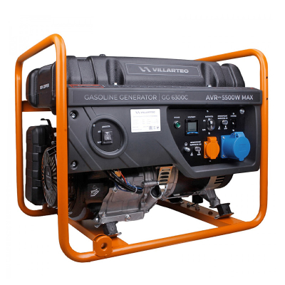 GG6300C Генератор бензиновый VILLARTEC, 5.0кВт