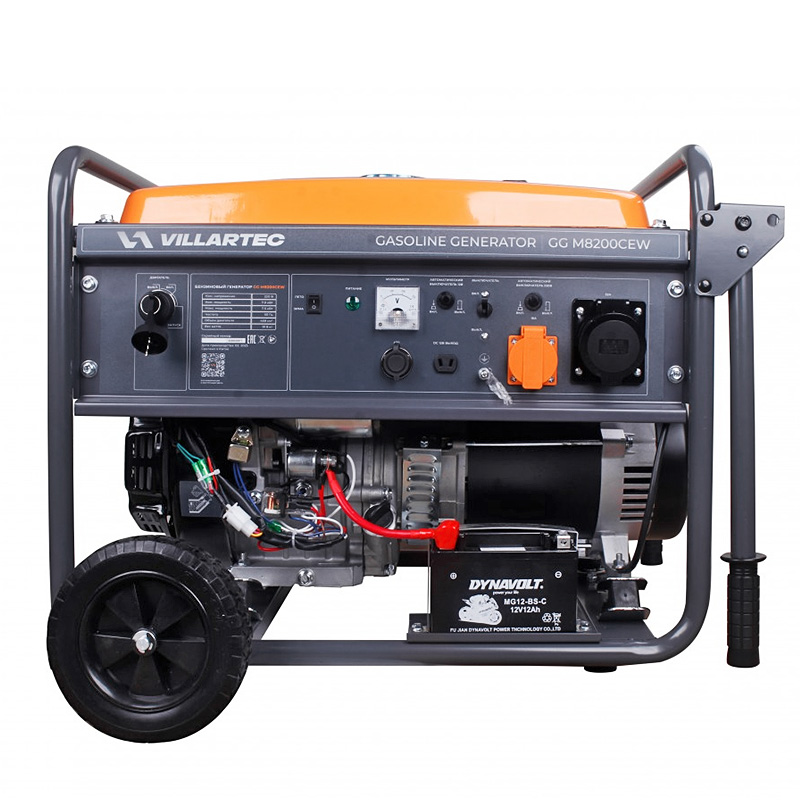 GG M8200СEW Генератор бензиновый VILLARTEC, Генераторы в Штиль центр
