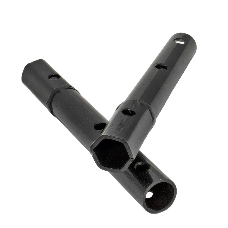 Удлинители-переходники для культиватора VILLARTEC с шестигр. валом. Д.внутр 24;д.втулки 30 240мм.2шт UP24024