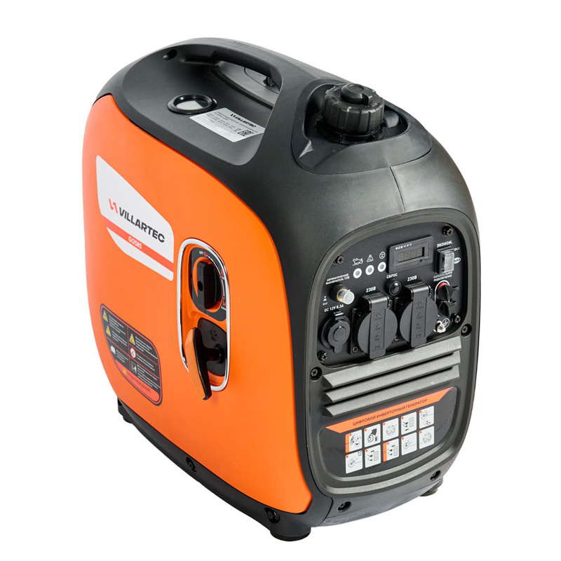 GI258S Генератор бензиновый инверторный VILLARTEC, 2,8 кВт GI258S, Генераторы