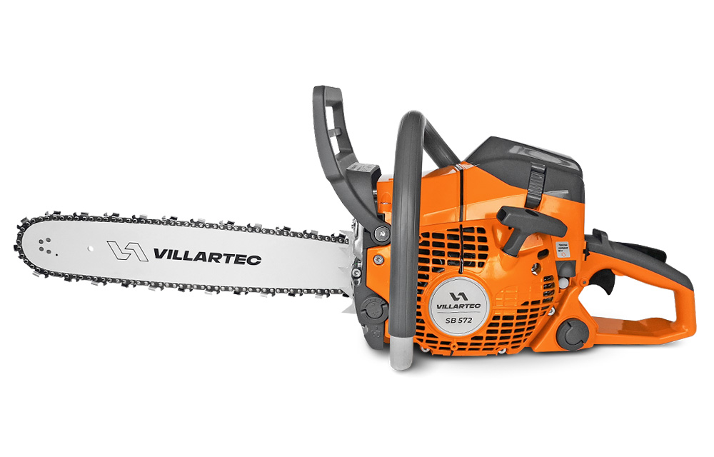 SB572 Бензопила VILLARTEC, шина 16" (40см) цепь 325" 1,5 66 зв 1101090001