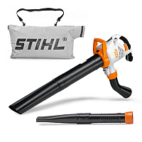 STIHL SHE 81 Электрический всасывающий измельчитель STIHL 48110110839, Воздуходувные устройства электрические Штиль