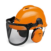 STIHL Каска LAERCHE(защитная сетка,козырек,наушники) 00008840186, Каски Штиль