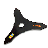 STIHL Нож для густой поросли 250мм - 3z, FS 87 - 130 41127134100, Диски пильные, ножи для мотокос Штиль