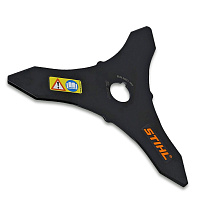STIHL Нож для густой поросли 250мм - 3z, FS 87 - 130 41127134100, Диски пильные, ножи для мотокос Штиль