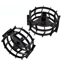 Грунтозацепы для мотоблоков VILLARTEC T880;TB970;TB890 д.370;ш.200;д.вала 30мм.(2шт.) GZ4370