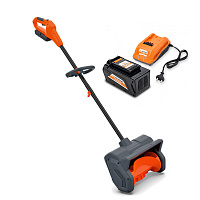 WA4030 SET Лопата снегоуборочная аккумуляторная  VILLARTEC  (AM402+AC402 б/щ 40В)  Villartec WA4030Set2, Снегоуборочная техника WA4030 SET Лопата снегоуборочная аккумуляторная  VILLARTEC  (AM402+AC402 б/щ 40В)