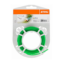 Косильная струна Ø 2,0 мм х 14 м STIHL круглого сечения зелёный 00009302335