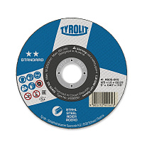 Отрезной армированный круг на бакелитовой связке 125х1.0х22.23, A 60 S BFS. T-41